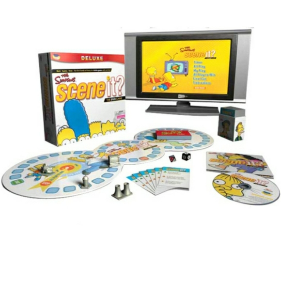 THE SIMPSONS Scene It DVD Party Trivia Board Cartoon TV Show Game NWT - Picture 2 of 11